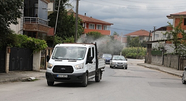 İlaçlama çalışmaları aralıksız bir şekilde sürüyor 