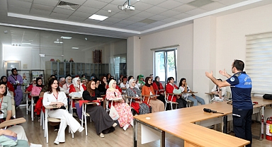 Isparta’dan gelen 40 gönüllüye yangın eğitimi