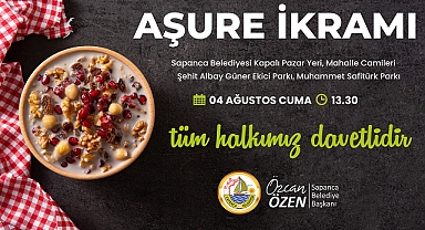 Sapanca Belediyesi, Aşure Dağıtımı Yapacak 