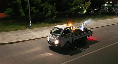 Serdivan’da Gece İlaçlamaları Sürüyor 