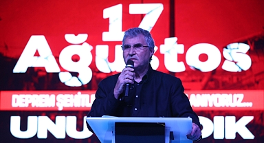 Yüce'den 17 Ağustos’un 24’üncü yılında önemli mesaj: “Acıyı hisseden bilir…” 