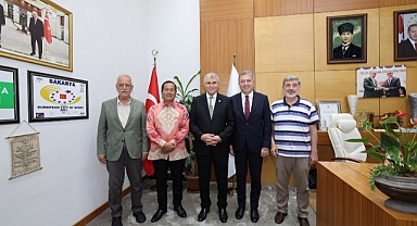 Yüce’nin ağırladığı Endonezya heyeti Sakarya’ya hayran kaldı: “Bizim için büyük bir potansiyel var” 