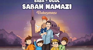 BABA OĞUL EL ELE HEP BERABER CAMİYE