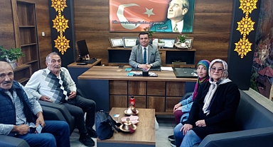 CHP TARAKLI YENİ İLÇE YÖNETİMİNDEN RESMİ KURUMLARA ZİYARET 