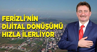 Ferizli'de Fiber İnternet Altyapı Çalışmaları Hızla İlerliyor 