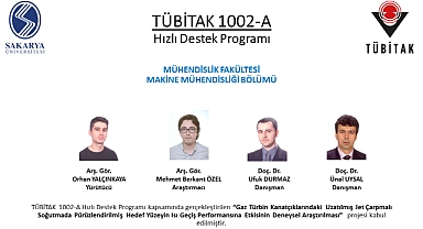 Mühendislik Fakültesinden TÜBİTAK 1002-A Proje Başarısı 