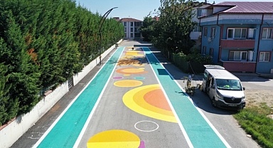 Serdivan Çocuk Dostu Oyun Sokağı’nda Son Adım 