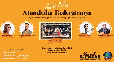 Serdivan'da Anadolu Buluşması 