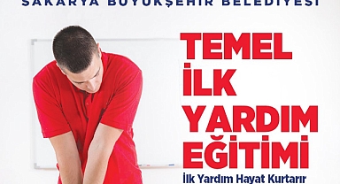 Temel ilk yardım eğitimleri için kayıtlar başladı 