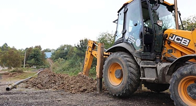 Büyükşehir 4 bin metrelik yeni hat ile Göl Mahallesi’ne kesintisiz içme suyu taşıyacak 