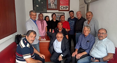 CHP Sakarya İl Başkan Adayı Ergün Özkan Taraklı İlçe Teşkilatını Ziyaret Etti 