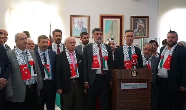 Genel Başkan Çayır; Filistin halkına destek vermek zorundayız