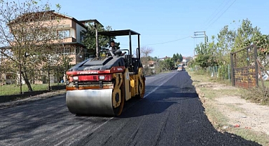 GÖLKENT MAHALLESİ'NDE ASFALT ÇALIŞMALARI HIZLA DEVAM EDİYOR 