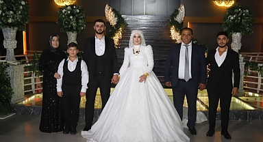 Hasan Akgün kızını evlendirdi