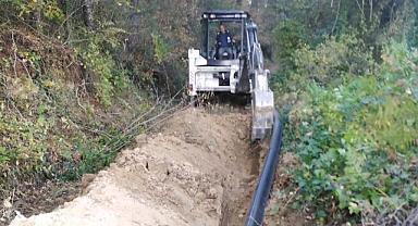 30 yıllık içme suyu hattı Büyükşehir’in çalışmaları ile yenileniyor 