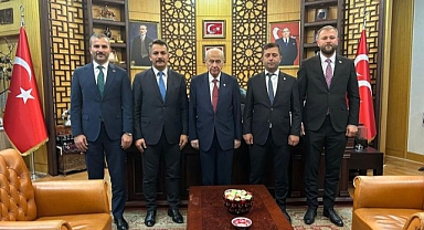 BAŞKAN PİLAVCI’DAN MHP LİDERİ DEVLET BAHÇELİ’YE ZİYARET 
