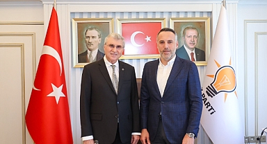 Başkan Yüce'den Tever'e ziyaret: 