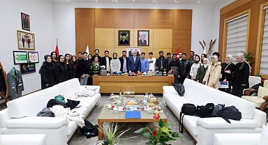 Başkan Yüce, siyaset öğrencileriyle buluştu: “Ülkemizin yarınlarına gençler imzasını atacak” 