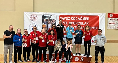 Büyükşehir sporcularından özel derece 