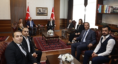 DEVA PARTİSİ YÖNETİMİNDEN VALİ YAŞAR KARADENİZ’E ZİYARET 