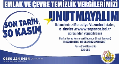 Emlak Vergisinde İkinci Taksit Son Ödeme Günü 30 Kasım 