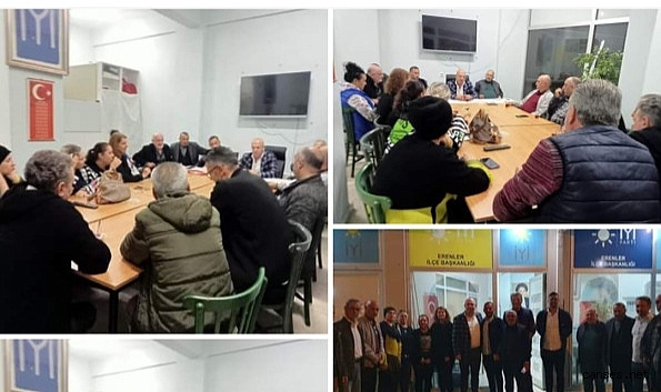 İYİ PARTİ ERENLER'DE SULAR DURULMUYOR