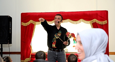 ‘Karagöz Göklerde’ engelsiz miniklere tebessüm oldu 