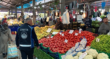 Sapanca Zabıtasından Pazar Denetimi 