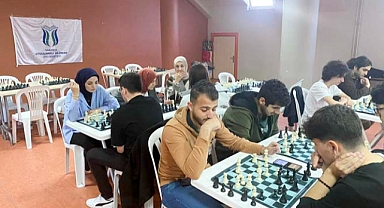 Satranç Turnuvası’nda mücadele ettiler 