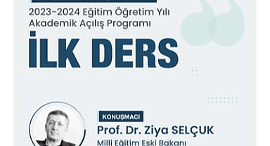 SAÜ Eğitim Fakültesi 2023-2024 Eğitim ve Öğretim Yılı Akademik Açılış Programı 