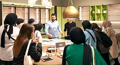 Teknik gezi için Unicera Fuarı’ndaydılar 