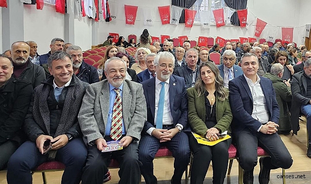 Cengiz Çiçek CHP'nin İngiltere kongresine katıldı