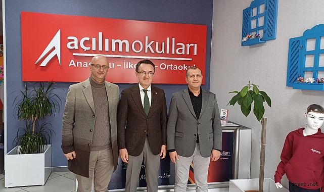 Enver Tok’tan Açılım Okulları’na ziyaret