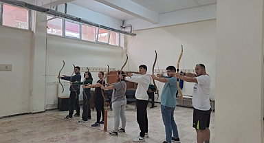 TÜBİTAK projesiyle okçuluk eğitimi 