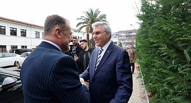 Başkan Yüce, Bakan Yardımcısı Şamlıoğlu’nu ağırladı