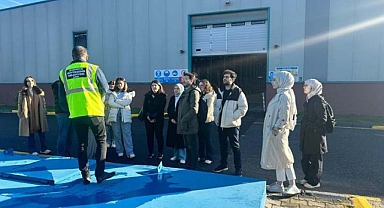 Büyükşehir’in tesisleri üniversite öğrencilerinin dersine konu oldu 