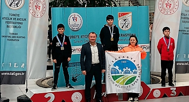 Büyükşehir sporcusundan Türkiye Şampiyonluğu’na tam isabet 