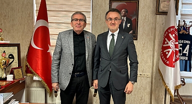 Enver Tok, ASKF Ziyaret etti. 