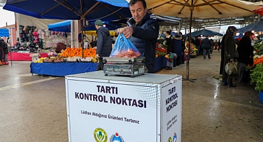 Ferizli Belediyesi Kapalı Pazar Yerinde Tartı Kontrolü Başladı 