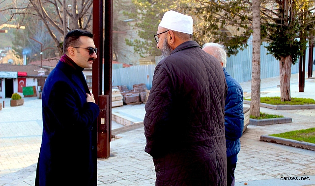 Kaymakam Serttaş Halkın içinde