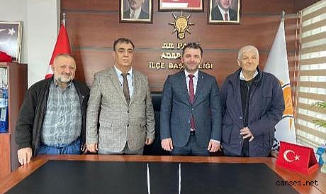 Mahmut Melih Topal’dan AK Parti Adapazarı Teşkilatı'na ziyaret