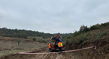 Şehrin ikinci güneş enerji santralinde saha çalışmaları sürüyor
