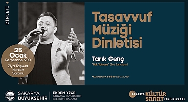 Tarık Genç’le tasavvuf rüzgarı Ziya Taşkent’te esecek 