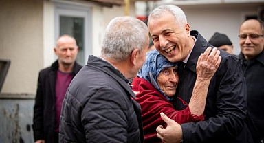 BAŞKAN BABAOĞLU’NUN YEŞİLYURT ZİYARETİ SEVGİ SELİNE DÖNÜŞTÜ 
