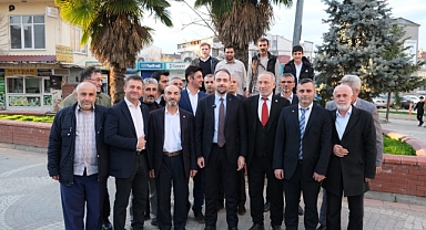 Büyükşehir Başkan adayı Ayhan, Kocaali ve Karasu'da büyük ilgiyle karşılandı 