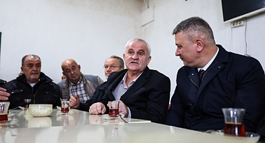 OSMAN ÇELİK BEŞKÖPRÜ’DE VATANDAŞLAR VE ESNAFLA BULUŞTU 