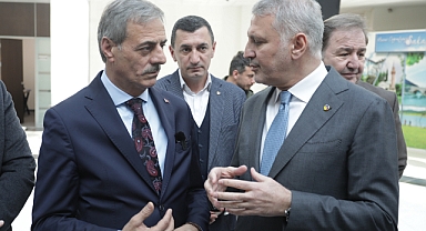 SATSO Meclis Toplantısı'nın Konuğu Büyükşehir Belediye Başkan Adayı Alemdar Oldu 