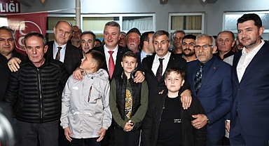 Başkan Adayları Alemdar ve Çelik’ten Halk Buluşması 