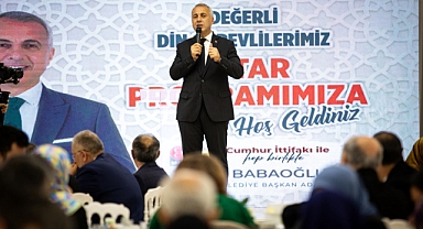 BAŞKAN BABAOĞLU, DİN GÖREVLİLERİ VE AİLELERİNİ İFTARDA AĞIRLADI 