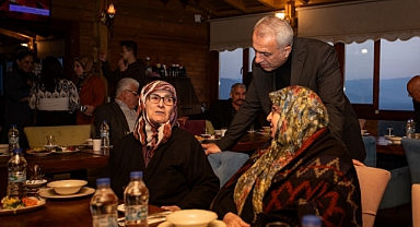 BAŞKAN BABAOĞLU İLK İFTARI HUZUR EVİ SAKİNLERİYLE AÇTI 